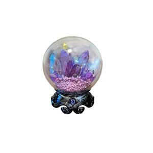NEW B&BW Halloween Crystal Ball Wallflower Plug Lights Up